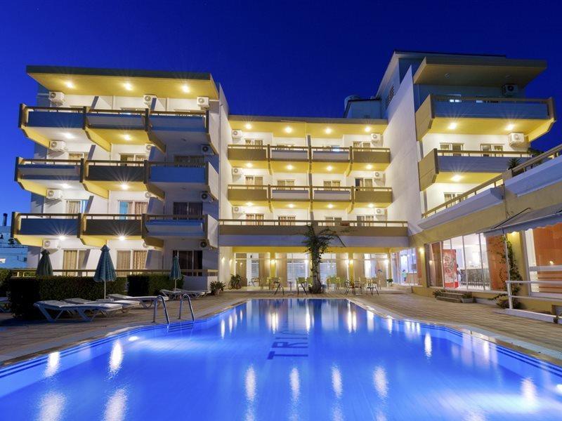 Trianta Hotel Apartments Ialysós Eksteriør bilde